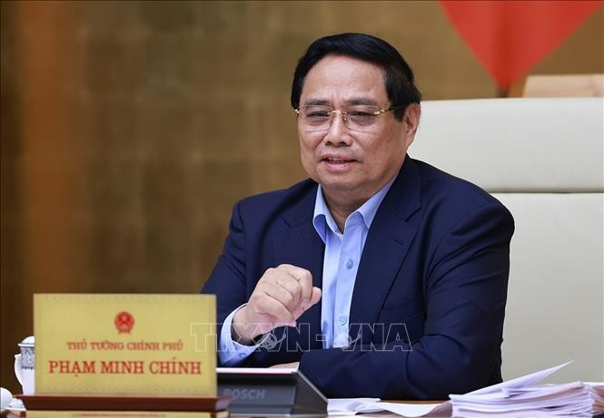Le Premier ministre Pham Minh Chinh.