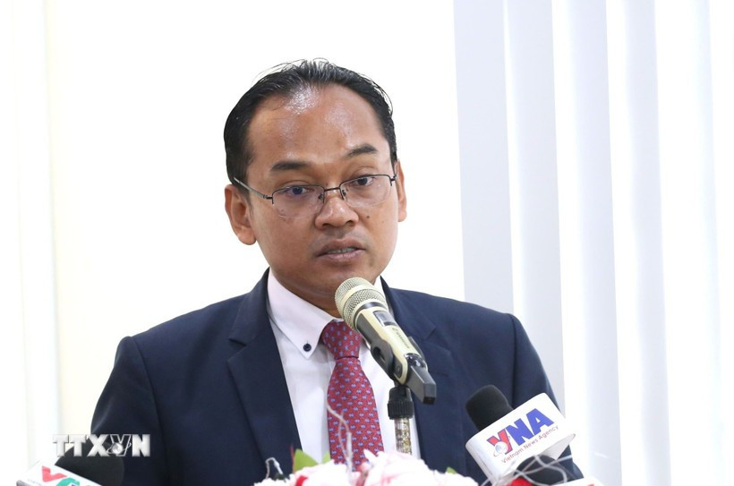 Le Dr Seun Sam, analyste politique à l’Académie royale du Cambodge (RAC). Photo: VNA