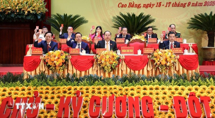 Ouverture du 20e congrès provincial du Parti de Cao Bang, mandat 2025-2030