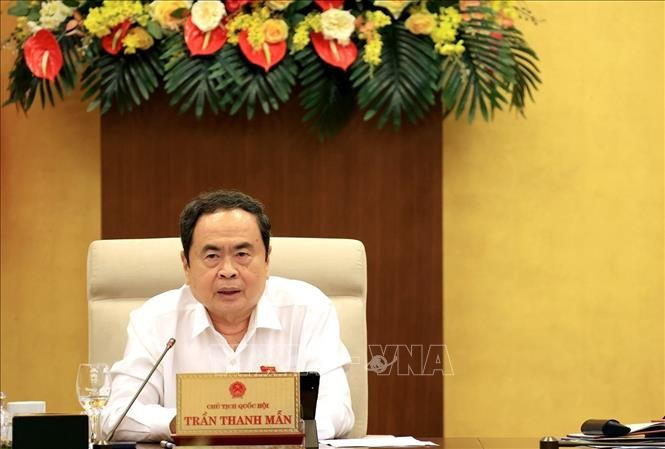 Le président de l'AN Trân Thanh Mân. Photo: VNA