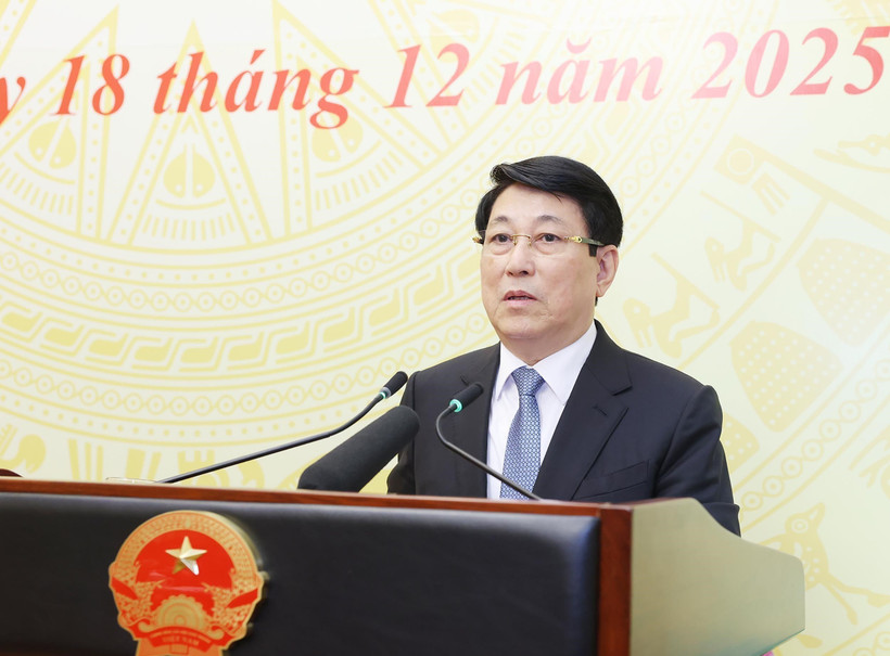 Le président de la République Luong Cuong. Photo: VNA