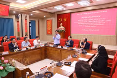 Vue d'ensemble de la conférence scientifique, à Hanoi, le 3 août. Photo: VNA