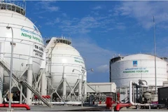 Le terminal de transbordement et de stockage de gaz naturel liquéfié (GNL) de Thi Vai, à Hô Chi Minh-Ville. 