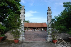 La maison communale de Hàng Kênh vieille de plus de 300 ans est une œuvre architecturale imprégnée du style ancien des maisons communales vietnamiennes. Photo: Autorité nationale du tourisme du Vietnam
