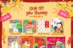 L'ensemble des «Cadeaux de Têt pour enfants» de Kim Dông. Photo: VOV