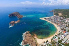 Une vue de Nhon Hai, province de Binh Dinh (Centre). Photo: Vinwonders