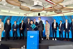 Cérémonie d’inauguration du centre de R&D de SAP, à Hô Chi Minh-Ville, le 7 août 2025 - Photo : vneconomy.vn