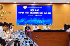 Conférence de presse sur l'événement « Transformation numérique du secteur bancaire 2026 ». Photo: VNA