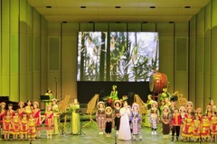 Une représentation au concert "Thanh Âm Xanh 2025". Photo : VOV