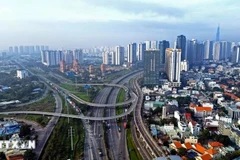 Un coin de Hô Chi Minh-Ville. Photo: VNA
