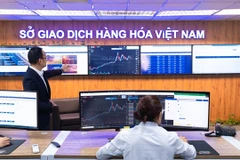 Le Vietnam ne compte actuellement qu’une seule bourse de matières premières agréée, le Service des transactions des marchandises du Vietnam. Photo : mxv.com.vn 