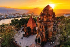 Les tours de Ponagar à Nha Trang (Centre). Photo : VNA