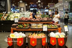 Des produits vietnamiens en vente dans un supermarché AEON en Malaisie. Photo : VNA