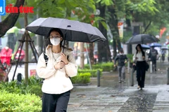 Une masse d’air froid apporte des averses et des nuits plus fraîches au Nord. Photo d'illustration: baotintuc.vn