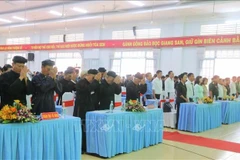 Lors de la cérémonie dans la province méridionale de An Giang, le 13 janvier. Photo: VNA
