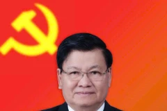 Le secrétaire général du Parti révolutionnaire populaire lao (PPRL) et président lao Thongloun Sisoulith. Photo: VNA