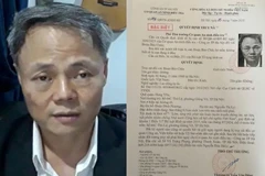Doàn Bao Châu est inculpé de production, détention, diffusion ou propagation d’informations, de documents et de matériels visant à s’opposer à l’État de la République socialiste du Vietnam. Photo : cand.com.vn