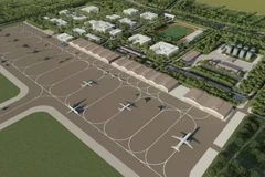 Image d’artiste de l’aéroport de Gia Binh