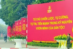 Le 14e Congrès national du Parti se déroulera du 19 au 25 janvier à Hanoi. Photo : VNA