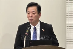 L’ambassadeur du Vietnam en République de Corée, Vu Hô lors de l'événement. Photo: VNA
