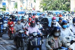 En décembre 2023, le Vietnam comptait plus de 74 millions de motos immatriculées à l’échelle nationale. Photo : VNA