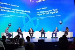 Une vision du premier Forum des BRICS sur les technologies quantiques, à Moscou, les 7 et 8 juin 2026. Photo : VNA