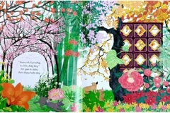 Le livre illustré vietnamien "Dao buoc voi Thoi Gian" (Marcher avec le temps) de Quynh Huong. Photo : nhungvisao.com