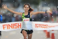 La championne vietnamienne Hoàng Thi Ngoc Hoa participera au marathon de Tokyo 2025, le 2 mars. Photo : VNS