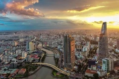 Un coin de Hô Chi Minh-Ville. Photo : VietnamPlus