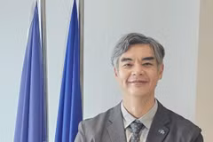 L’ambassadeur de l’UE auprès de l’ASEAN, Sujiro Seam. Photo : Délégation de l’UE auprès de l’Association des nations de l’Asie du Sud-Est