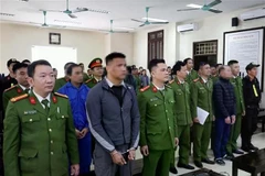 Lors du procès devant le Tribunal populaire de la province de Thai Binh (Nord), le 7 janvier. Photo: VNA