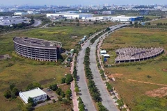 Le parc de haute technologie de Saigon (SHTP) à Hô Chi Minh-Ville dispose d’un fonds foncier pour attirer de nouveaux projets. Photo : baodautu.vn