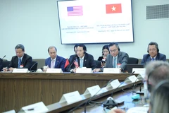 Le vice-ministre vietnamien de la Sécurité publique, le général de corps d’armée Lê Quôc Hung lors du deuxième Dialogue Vietnam-États-Unis sur le maintien de l’ordre et la sécurité, à Washington, le 5 septembre. Photo : VNA