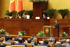 Le Premier ministre Pham Minh Chinh appelle à des actions concertées pour mettre en œuvre la résolution n°57-NQ/TW du Politburo sur la science et la technologie, à Hanoi, le 13 janvier. Photo : VNA