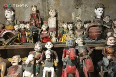 Le village de Rach préserve près de 1.000 marionnettes ancestrales. Photo: VTV Times