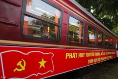 The Hanoi Train fonctionnera officiellement le 19 août prochain. Photo: VNA 