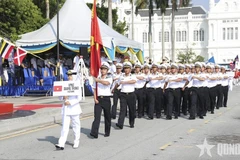 La marine vietnamienne lors du défilé de l’amitié en Malaisie. Photo : QDND
