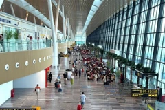 Au Terminal T3 de l’aéroport international de Tân Son Nhât. Photo : VNA