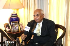 Le général P.K. Chakravorty, ancien attaché de défense indien au Vietnam. Photo : VNA