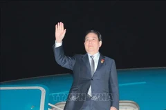Le président vietnamien Luong Cuong quitte Pékin, concluant ainsi son voyage de travail en Chine. Photo : VNA