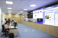 Le centre de gestion urbaine intelligente de la province de Dak Lak. Photo : VNA