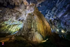 Lla grotte de Phong Nha, surnommée «Nam Thiên dê nhât dông», littéralement la grotte la plus belle du Vietnam. Photo: Znews