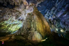 Lla grotte de Phong Nha, surnommée «Nam Thiên dê nhât dông», littéralement la grotte la plus belle du Vietnam. Photo: Znews