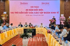 Vue du séminaire, à Hanoi, le 13 avril. Photo: BNews
