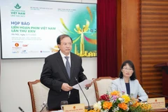Le vice-ministre de la Culture, des Sports et du Tourisme, Ta Quang Dông lors de la conférence de presse, à Hanoi, le 5 novembre. Photo : VietnamPlus
