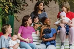 Une scène du film “Jeunes mères” des cinéastes franco-belges Jean-Pierre et Luc Dardenne. 