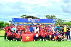 Les athlètes vietnamiens aux Championnats d’Asie et d’Asie du Sud-Est en Thaïlande, du 9 au 15 juin. Photo: thethaovietnamplus.vn
