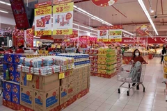 Un supermarché A Go! à Long Biên, Hanoi. La chaîne appartient à Central Retail, qui prévoit d'investir 1,38 milliard de dollars pour élargir ses activités en Thaïlande et au Vietnam. Photo : VNA