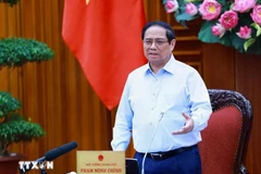 Le Premier ministre Pham Minh Chinh assume la direction du Comité de pilotage des centres financiers régional et international du Vietnam. Photo : VNA