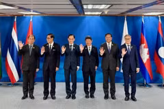 Les ministres des Affaires étrangères du Mékong et du Japon ont réaffirmé leur engagement à renforcer leur partenariat dans un esprit de co-création. Photo: Ministère vietnamien des Affaires étrangères